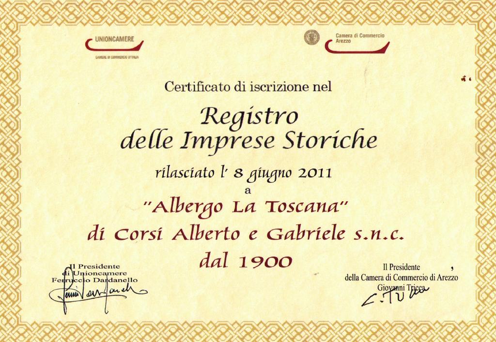 Hotel La Toscana Arezzo Bagian luar foto